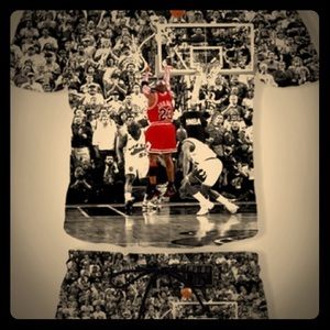 The Shot Jumpsuit (t-sshirt,shorts,pants)